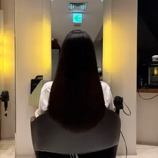 ロング 森田 玲央のヘアスタイル