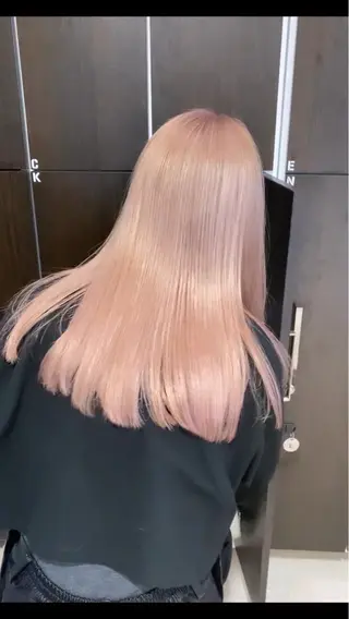 ロング カラー 藤田 清志のヘアスタイル