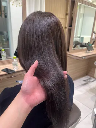 カラー ☁🫧縮毛矯正 /沖春奈🪽🫧のヘアスタイル