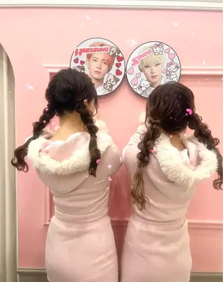 ヘアアレンジ lien eriiのヘアスタイル