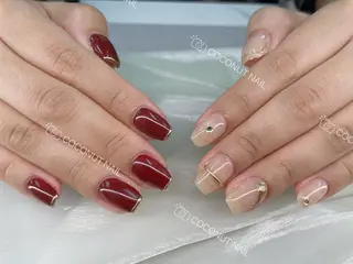 ネイル 神田 ココナッツのネイルデザイン