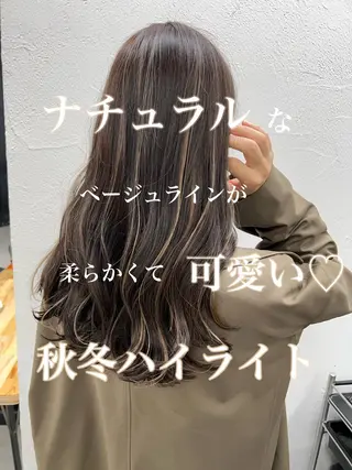 ミディアム ☀️東京→岡崎☀️ ハイライト青山彪雅のヘアスタイル