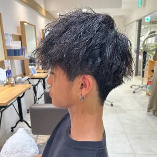 パーマ メンズ Nonoka 当日予約歓迎のヘアスタイル