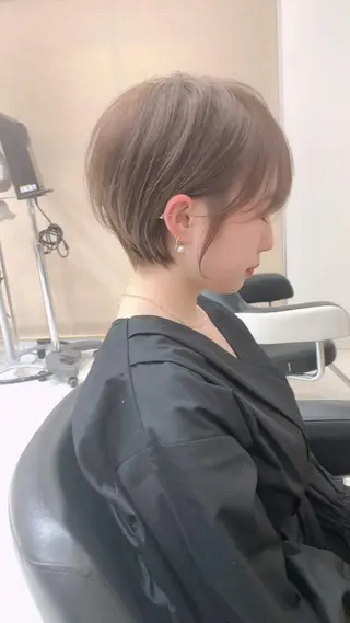 ショート 林 瑞起のヘアスタイル