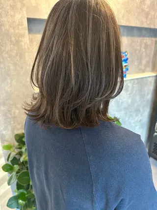 ミディアム Dali 【ダリー】 菊水店のヘアスタイル