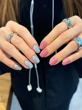 ネイル ガーリーネイル hiroka🩰🎀のネイルデザイン