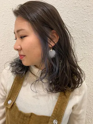 ショート カラー 🟦メンズパーマ🟦 横浜駅｜小上馬淳司のヘアスタイル