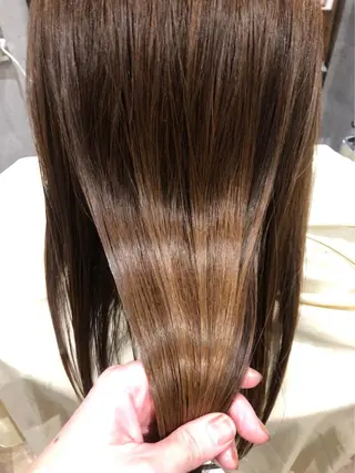 ロング イヤリングカラー Ai 浅草橋店のヘアスタイル