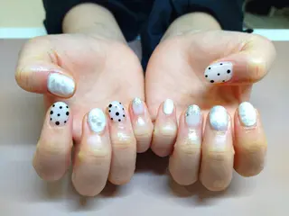 ネイル 鐙 桃華のネイルデザイン