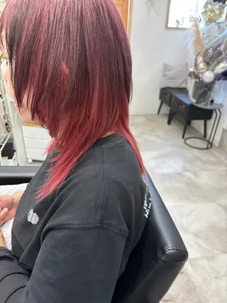 ロング カラー Lumo Yu-kiのヘアスタイル