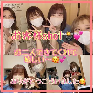 ショート カラー パーマ ヘアアレンジ メンズ キッズ ネイル マツエク・マツパ ✂︎ショート、ボブ、 レイヤー🩵YUMIのヘアスタイル