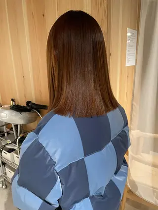 ミディアム カラー 吉田一輝 外国人パーマのヘアスタイル
