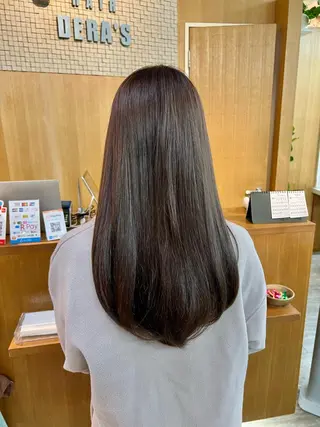 ロング カラー 透明感カラー/ イルミナカラーヒロキのヘアスタイル