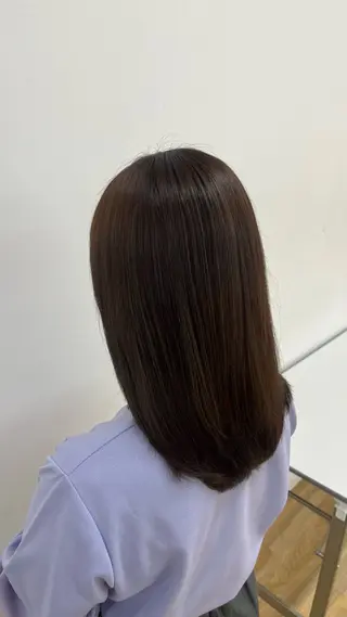 カラー 💙寒色カラー / リナ🦋‪🫧のヘアスタイル