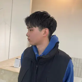 メンズ 清水愛果/似合わせ カット/透明感カラーのヘアスタイル