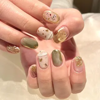 ネイル 新井 ひなののネイルデザイン