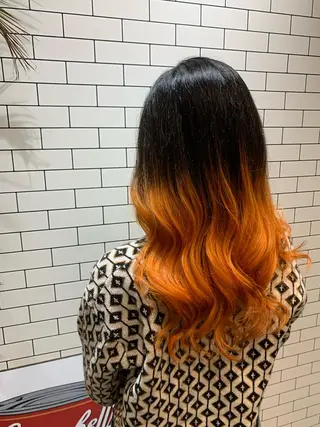 ロング カラー stylist N0Nのヘアスタイル