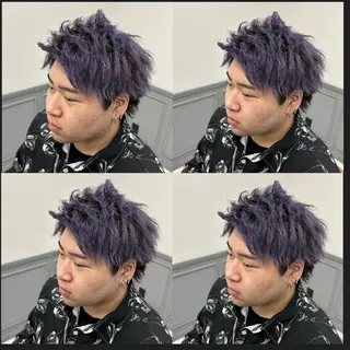 ショート 🔥メンズパーマ 特化 渡辺一翔のヘアスタイル
