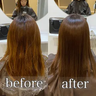 セミロング 【髪質改善　艶髪】 布川　莉穂のヘアスタイル