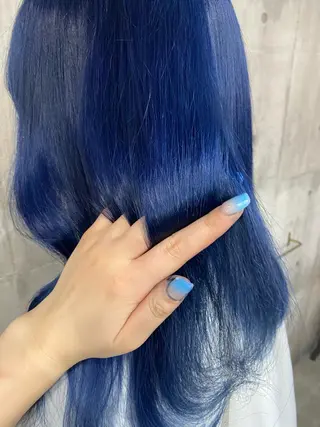 セミロング カラー SHURI❤️🔥 中/韓mix ♡のヘアスタイル