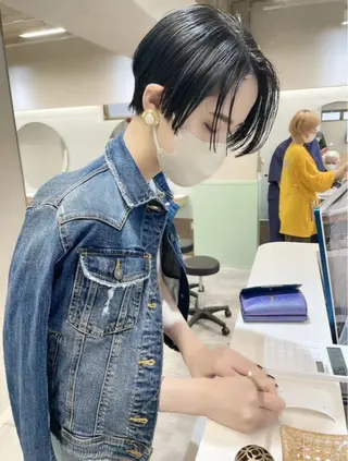 ショート HAZEL博多所属・ひかり HAZELのヘアスタイル