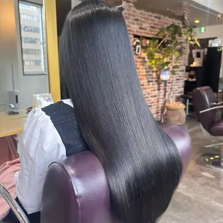 ロング カラー Saki💛心斎橋 レイヤー/艶髪のヘアスタイル
