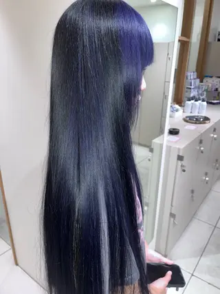 カラー 横井 優奈のヘアスタイル