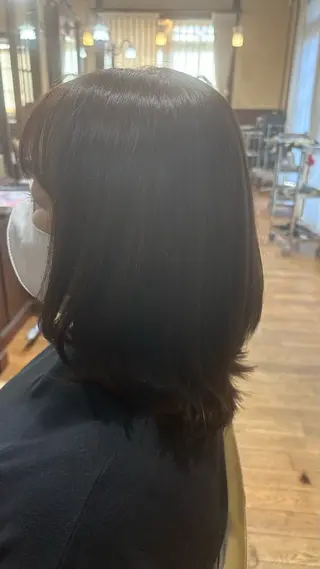 セミロング 中井 葵👀のヘアスタイル