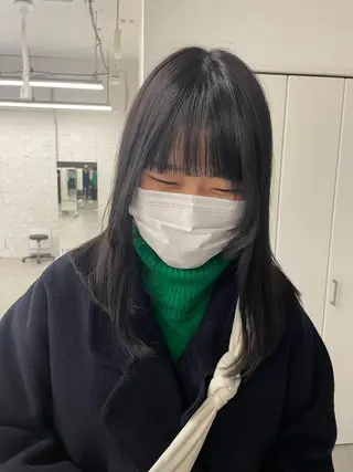 ロング カラー 愛結 暖色カラー🎀🩰のヘアスタイル