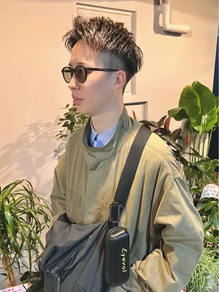 ショート メンズ メンズパーマ職人 加藤 弘貴のヘアスタイル