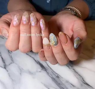 ネイル ﾈｲﾙﾙｰﾑﾘｯｶ 𝐦𝐚𝐲𝐮のネイルデザイン