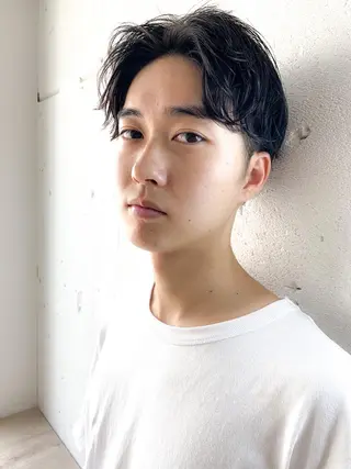 メンズ ショート✨ボブ✨代表 新田見美仁のヘアスタイル