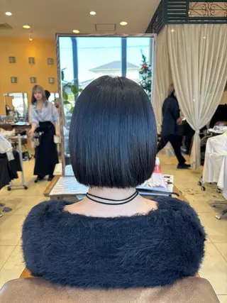 ショート ハイトーン/寒色系 カラー/Risa🌿のヘアスタイル