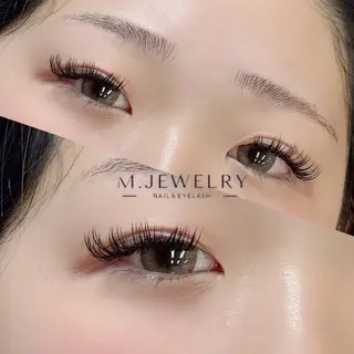 マツエク・マツパ M.jewery Aoiのマツエク・マツパデザイン