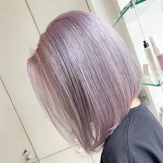 ミディアム カラー D'na ディーナのヘアスタイル