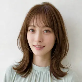 ミディアム メゾリーナ所属・Misaki ☆のヘアスタイル