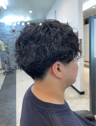 パーマ 甲田 和生のヘアスタイル