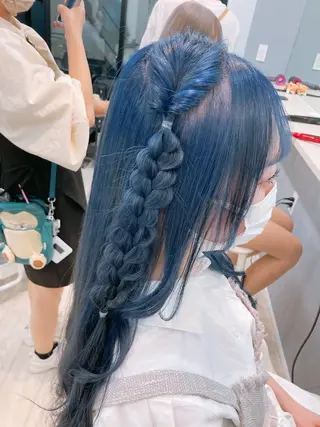 ロング カラー ヘアアレンジ ☁️hinako☁️ 1HAVANAのヘアスタイル