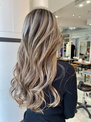 ロング カラー welring hair salonのヘアスタイル