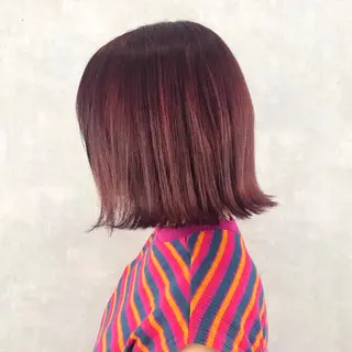 ミディアム カラー K-POP好き美容師 🇰🇷Kai.Yのヘアスタイル