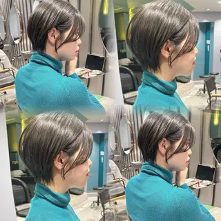 ショート urara/ショート /透明感カラーのヘアスタイル