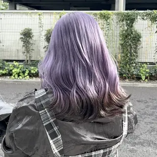 セミロング 🩵albis/めい 大宮/ブリーチ🦋のヘアスタイル