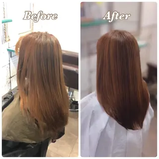 ロング 本田 智美のヘアスタイル