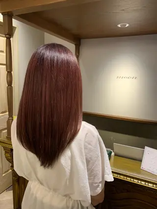 ロング カラー 韓国スタイル🇰🇷 annaのヘアスタイル