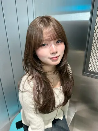 ミディアム コウスケ/ lond uluのヘアスタイル