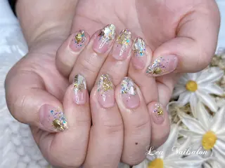 ミディアム カラー ネイル Le’a NailSalonのネイルデザイン