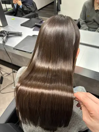 ロング 【美髪/艶縮毛矯正】 ☘️Taketo☘️のヘアスタイル