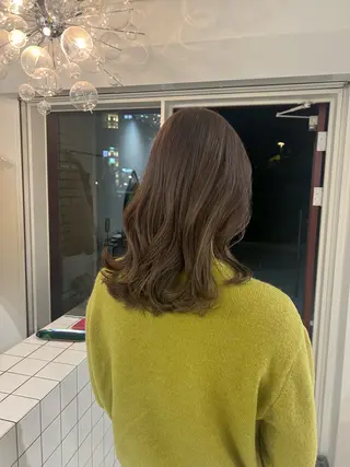 ミディアム カラー toko / ブリーチなしカラーのヘアスタイル