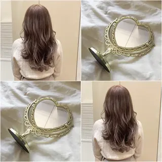 ロング カラー 【完全個室】髪質改善 暖色カラー/山崎唯奈のヘアスタイル