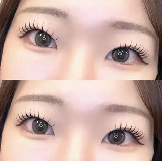 マツエク・マツパ eminy lash 天王寺店のマツエク・マツパデザイン